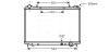 Радиатор, охлаждение двигателя AVA COOLING OLA2441 (фото 1)