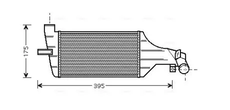 Інтеркулер AVA COOLING OLA4374