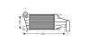 AVA OPEL Інтеркулер Astra H 1.7CDTI 04- AVA COOLING OLA4417 (фото 1)
