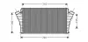Інтеркулер CADILLAC BLS, FIAT CROMA, CROMA/KOMBI, OPEL SIGNUM, VECTRA C, VECTRA C GTS, SAAB 9-3 939A1.000-Z19DTL 04.04- AVA COOLING OLA4491 (фото 1)