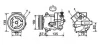 Компресор кондиціонера CHEVROLET CRUZE, MALIBU, ORLANDO, OPEL ASTRA J, ASTRA J GTC, INSIGNIA A, INSIGNIA A COUNTRY, SAAB 9-5 07.08- AVA COOLING OLAK496 (фото 1)