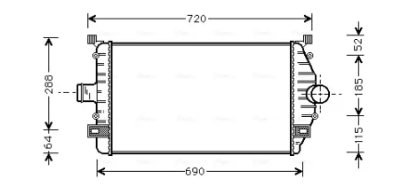 Інтеркулер AVA COOLING RT4277