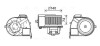 Вентилятор обігрівача салону Renault Kangoo I AC+ AVA COOLING RT8617 (фото 1)