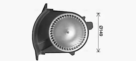 Компресор салону AVA COOLING RT8655