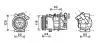 Компрессор RENAULT MEGANE 2.0i/SCENIC 1.9DCi (AVA) AVA COOLING RTAK492 (фото 1)