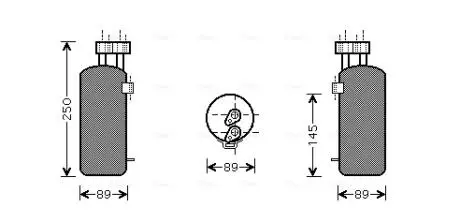 Осушитель кондиционера AVA AVA COOLING RTD330