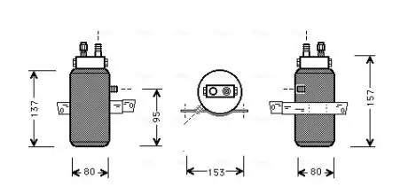 Осушувач кондиціонера AVA COOLING SBD043