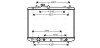 Радіатор, охолодження двигуна AVA COOLING SZ2098 (фото 1)