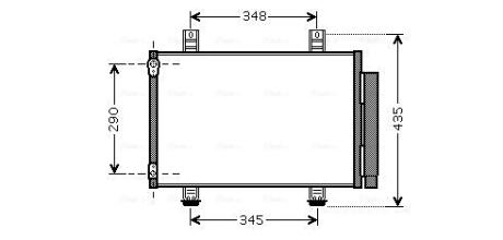 Автозапчасть AVA COOLING SZA5087D
