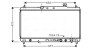 Радиатор охлаждения CAMRY 22i AT 96-01(выр-во AVA) AVA COOLING TO2236 (фото 1)