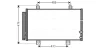 AVA LEXUS Радіатор кондиціонера (конденсатор) з осушувачем GS 250 11-, GS 350 11- AVA COOLING TO5662D (фото 1)