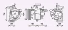 Компресор кондиціонера CITROEN C1 II, PEUGEOT 108, TOYOTA AYGO 04.14- AVA COOLING TOAK734 (фото 1)