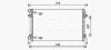 Радіатор, Система охолодження двигуна AVA COOLING VN2402 (фото 1)