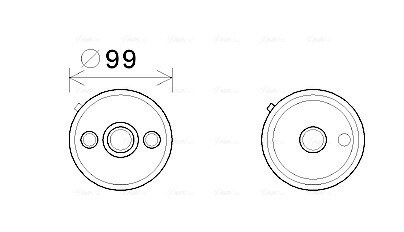 Охладитель масла AVA COOLING VN3358