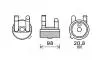 Масляний радіатор SEAT AROSA, CORDOBA, IBIZA III, SKODA FABIA I, VW LUPO I, POLO, POLO IV 1.4/1.4 16V 09.98-11.09 AVA COOLING VN3396 (фото 1)