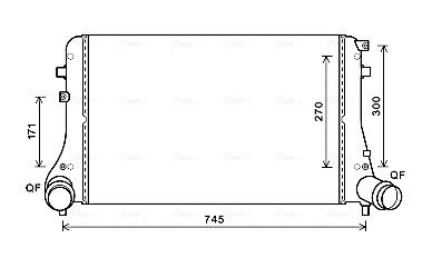 Інтеркулер AVA AVA COOLING VN4377