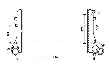 Інтеркулер AVA AVA COOLING VN4377