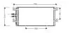 Конденсатор кондиціонера VW TRANSPORTER T4 1.9D-2.8 07.90-06.03 AVA COOLING VN5145 (фото 1)