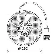 Вентилятор AVA COOLING VN7533