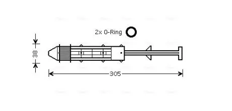 Осушитель, Система кондиционирования воздуха AVA COOLING VND075