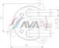 Охолоджувач оливи AVA COOLING VO3311 (фото 1)