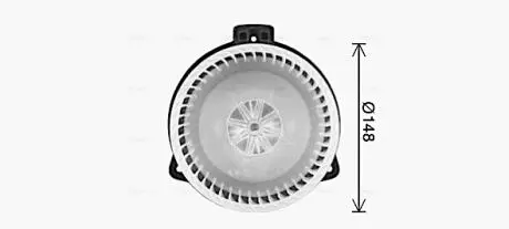 Автозапчасть AVA COOLING VO8306