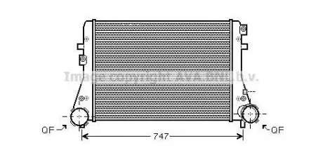 Интеркуллер AVA COOLING VWA4227