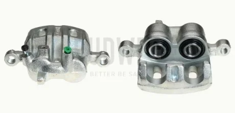 Супорт гальмівний (передній) (R) Mitsubishi L200/L400/Pajero II 95- (d=43mm) (Akebono) AXIA Brake Calipers 392349