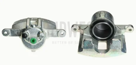 Суппорт гальмівний (передній) (L) Toyota Corolla IX 00-08 (d=57mm) (LUCAS) AXIA Brake Calipers 393264