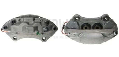 Супорт гальмівний (передній) (L) Audi Q5 09-17 (d=42mm) (Brembo) AXIA Brake Calipers 394986