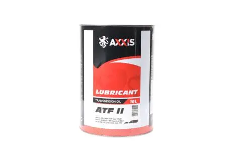 Олива трансмисс.(красное) ATF 2 (Каністра 10л) Axxis Ax-1010