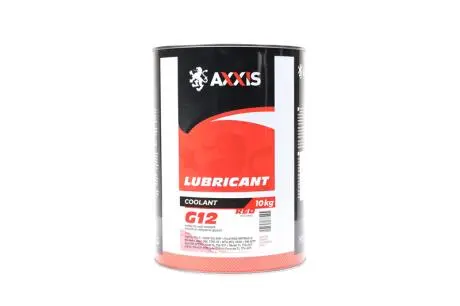 Антифриз RED G12 Сoolant <> (красный) (Канистра 10л) Axxis Ax-1015