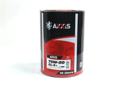 Масло трансмісс. 75W-80 GL-4+ (Каністра 10л) Axxis Ax-1021