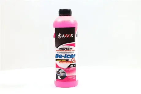 Омыватель стекла зимний концентрат -80 Bubble GUM (Канистра 1л)) <> Axxis Ax-1102