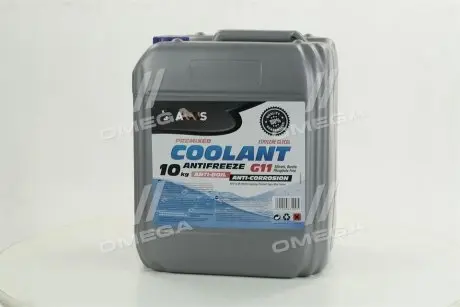 Антифриз BLUE G11 Сoolant <> (синій) (Каністра 10кг) Axxis AX-2012