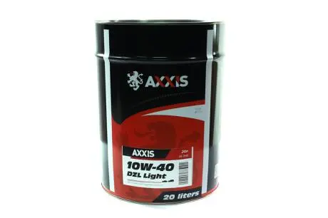 Олива моторн. 10W-40 DZL Light (Каністра 18л) Axxis AX-2040