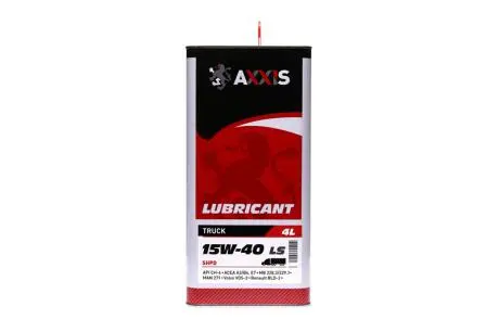 Олива моторн. TRUCK 15W-40 LS SHPD (Каністра 4л) Axxis AX-2047