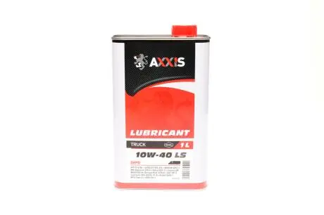 Масло моторное. TRUCK 10W-40 LS SHPD (Канистра 1л) Axxis AX-2050