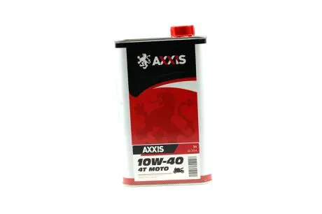 Масло моторное. MOTO 4T 10W-40 (Канистра 1л) Axxis AX-2054