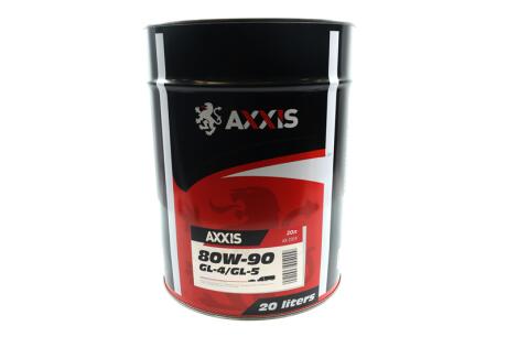 Олива трансміс. 80W-90 GL-4/GL-5 (Каністра 18л) Axxis AX-2059