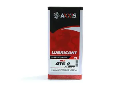 Олива трансміс.(червоне) ATF 2 (Каністра 4л) Axxis AX-2066