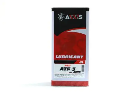Олива трансміс.(червона) ATF 3 (Каністра 4л) Axxis AX-2069