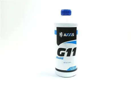 Антифриз <> BLUE концентрат G11 (-80C) (Каністра 1,5л) Axxis AX-2093