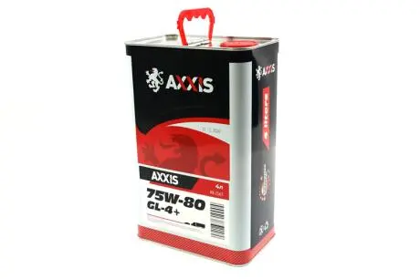 Олива трансміс. 75W-80 GL-4 + (Каністра 4л) Axxis AX-2163