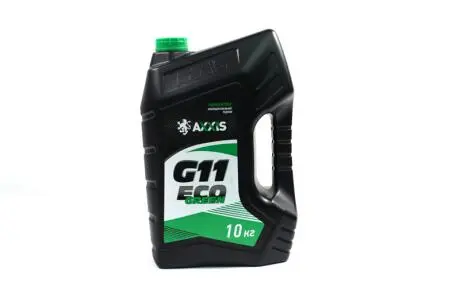 Антифриз концентрат ECO-80C GREEN G11 зелений 10кг <> Axxis AX-P999-G11Gr ECO10л