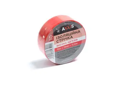 Ізолента червона 19mm*10 <> Axxis ET-912 R