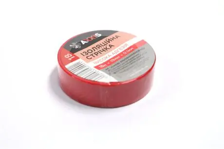 Ізолента червона 19mm*20 <> Axxis PV100RED
