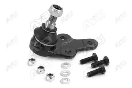 Опора шаровая нижн лев/прав Ford Focus (04-), C-MAX (10-) / Volvo S40 (04-) конус 18,05*21,8 мм AYD 92-05947
