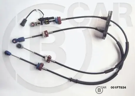Трос кулисы Fiat Doblo 2.0D 10- (1452/1325mm) B CAR 001FT834