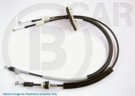 Трос привода коробки передач B CAR 001MC217